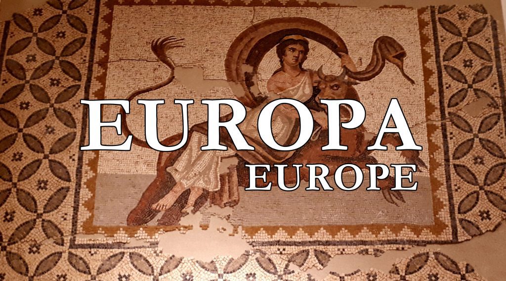 mosaico del rapto de Europa