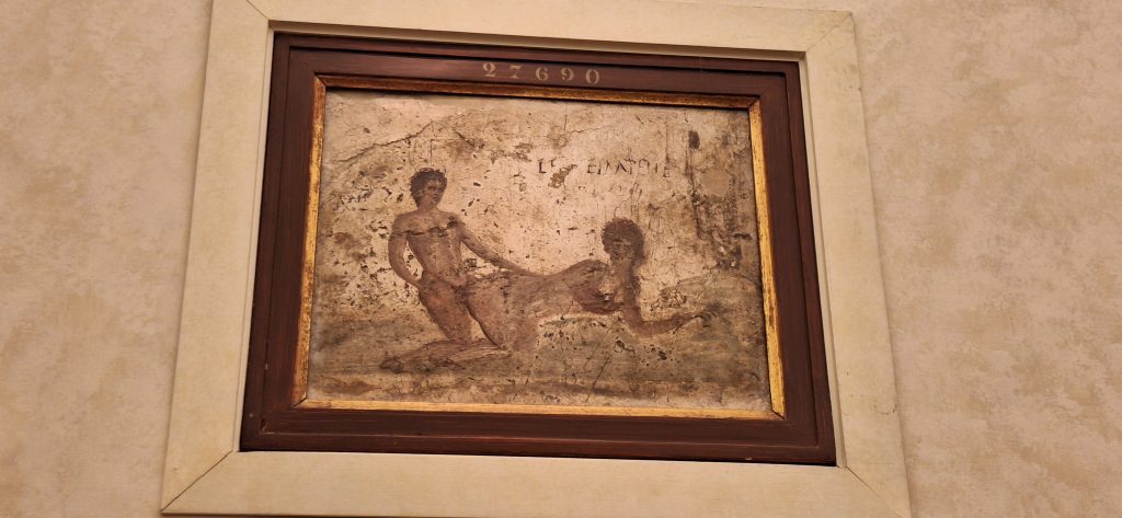 Fresco erótico del Gabinetto Segreto