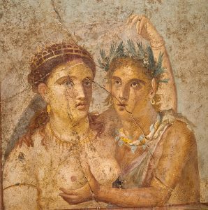 Fresco del Gabinetto Segreto de Napoles