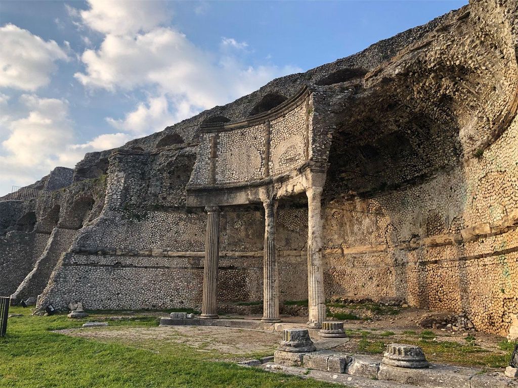 santuario de Fortuna en Palestrina