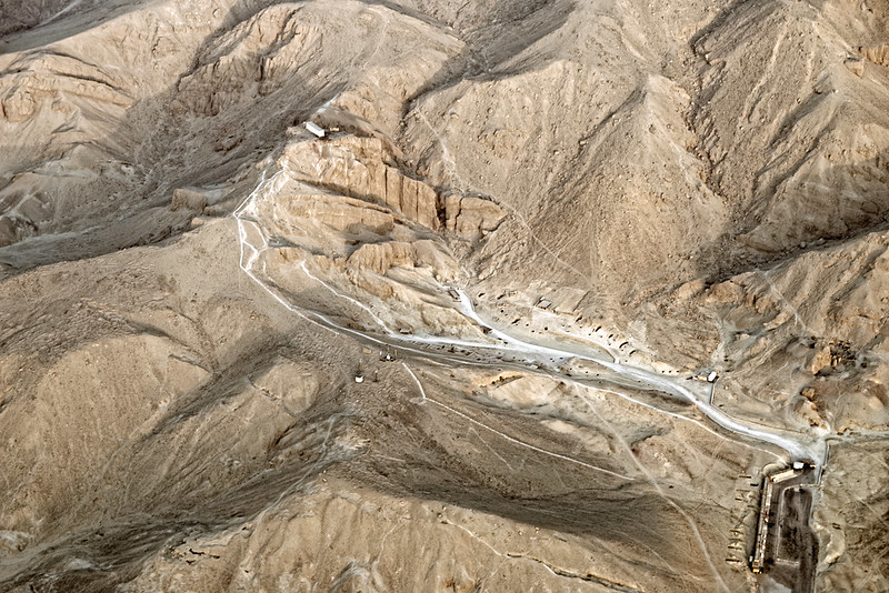 vista aérea del Valle de las Reinas