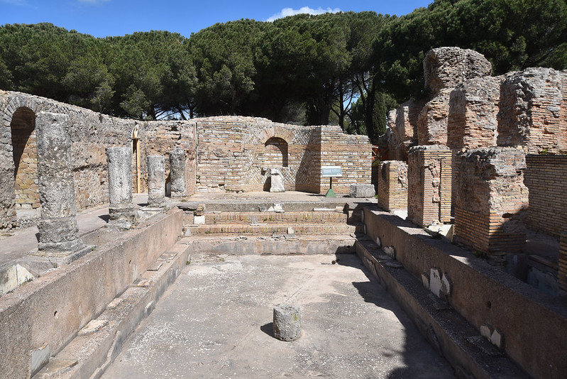 Terme taurini en Civitavecchia romana 