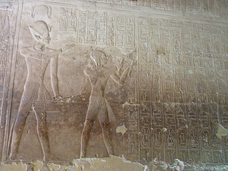 Lista de los Reyes en Abydos