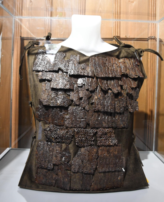 armadura lamelar romana hallada en Satala