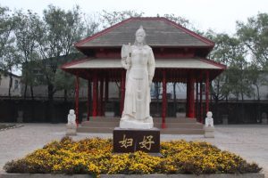 estatua de Fu Hao en Yinxu