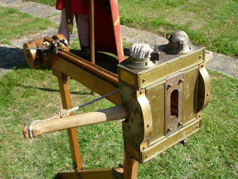 Recreación de un Scorpio romano