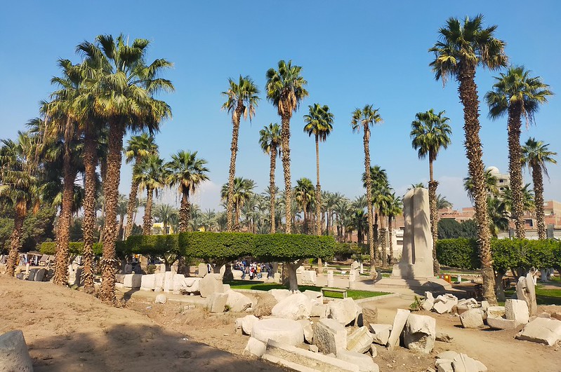 museo al aire libre de Menfis en Mit Rahina