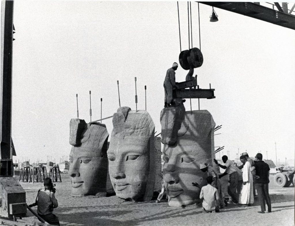 rescate del templo de Abu Simbel