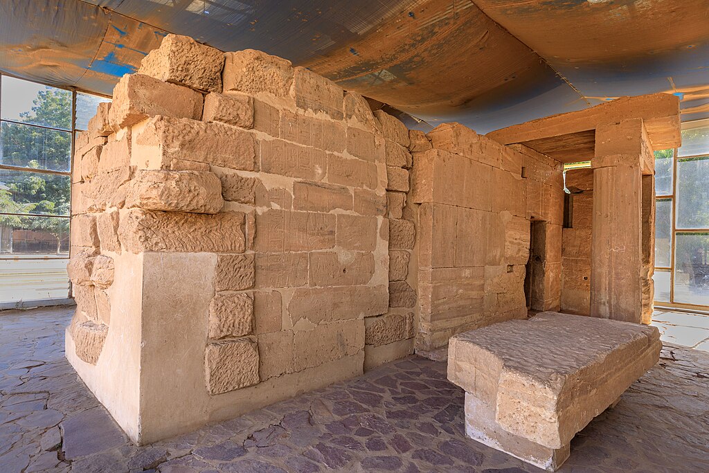 Templo de Semna en el Museo Nacional de Sudán en Jartún