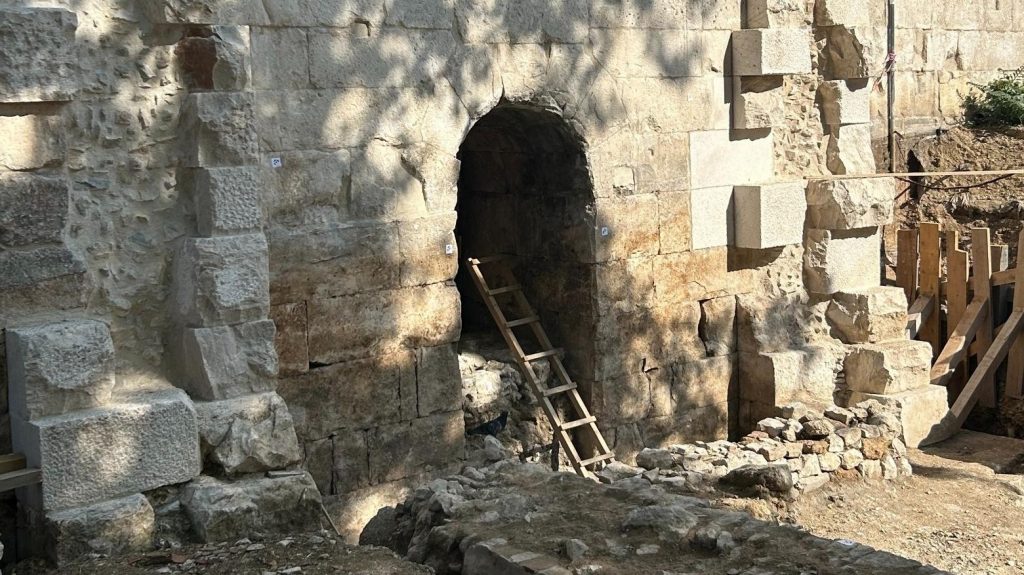 acceso secreto en el Palacio de Diocleciano en Split