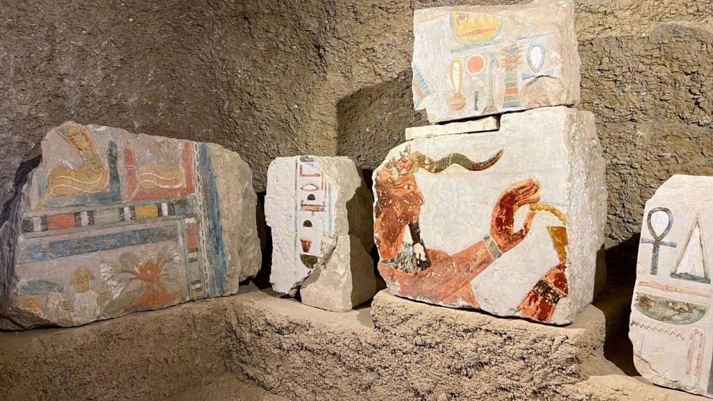 relieves descubiertos del faraón Hatshepsut en 2025