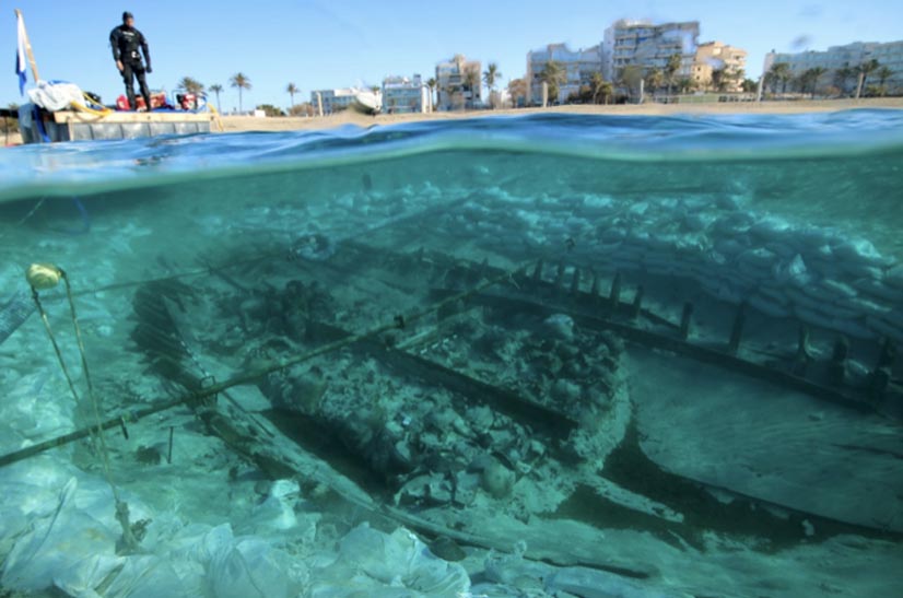 Pecio romano de Ses Fontanelles Mallorca - arqueología submarina 2025