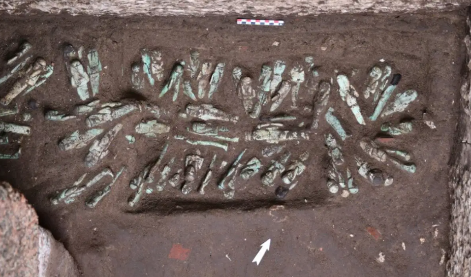 descubrimiento de los ushabtis de Sheshonq III