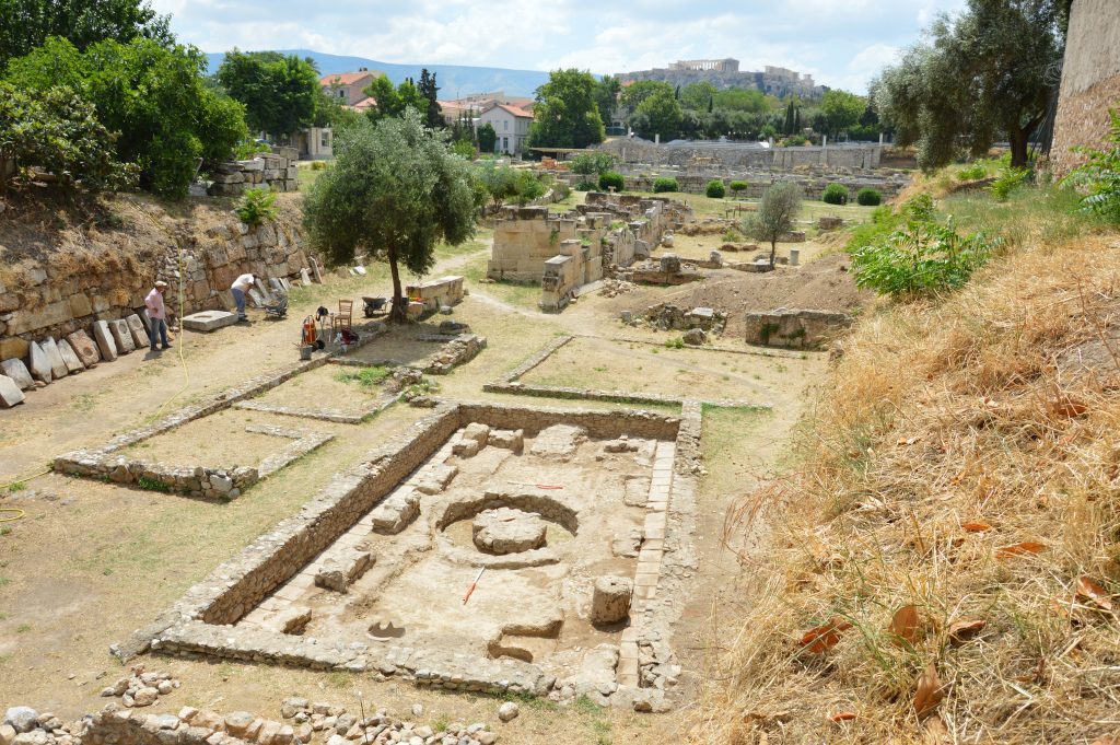 Kerameikos, el molino de aceite junto al camino hacia la Academia
