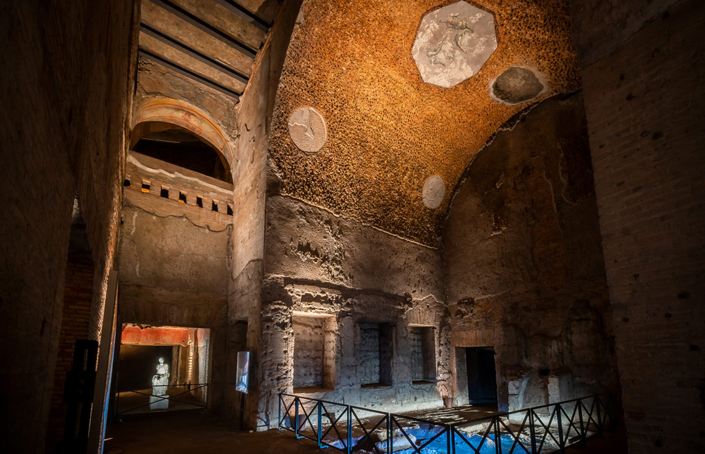 ninfeo de la Domus aurea de Nerón en Roma