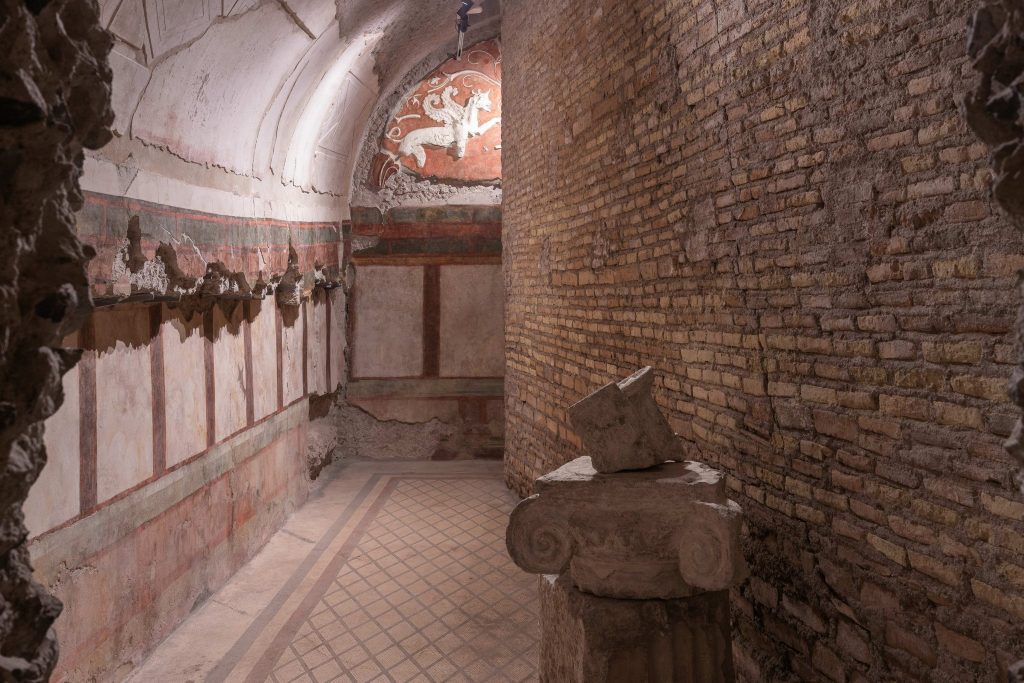 Casa de los Grifos en el Palatino, Roma