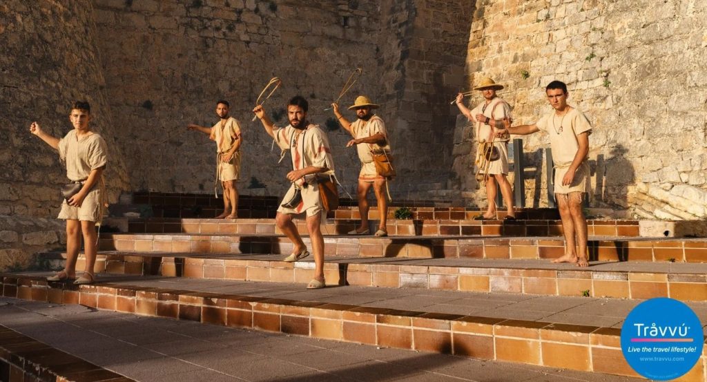 miembros del quipo de tiro con honda de Menorca campeón del campeonato del mundo en 2025