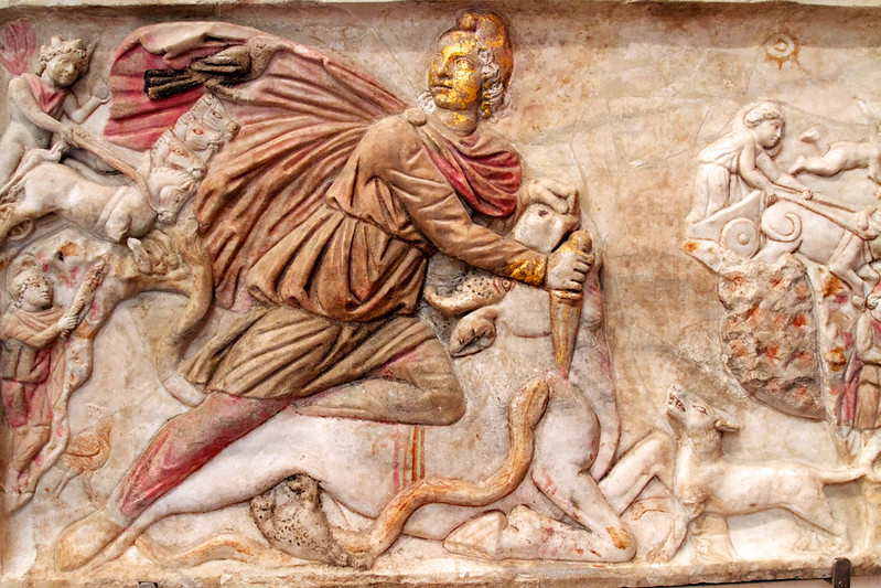 Tauroctonia en el Palazzo Massimo Alla Terme de Roma