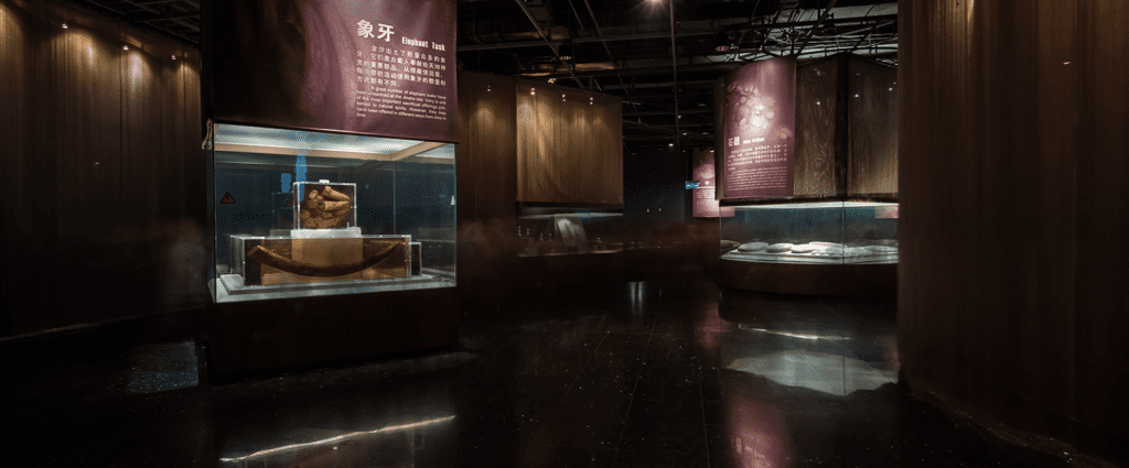 sala del museo de Jinsha, en Chengdu