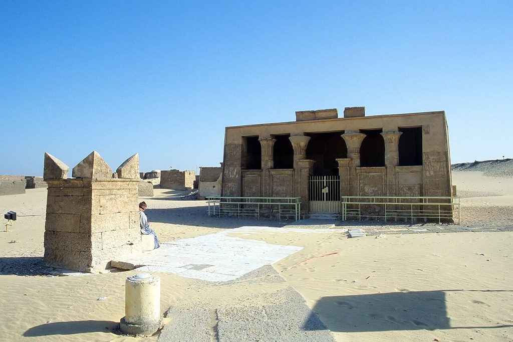 templo de Petosiris en Tuna el-Gebel