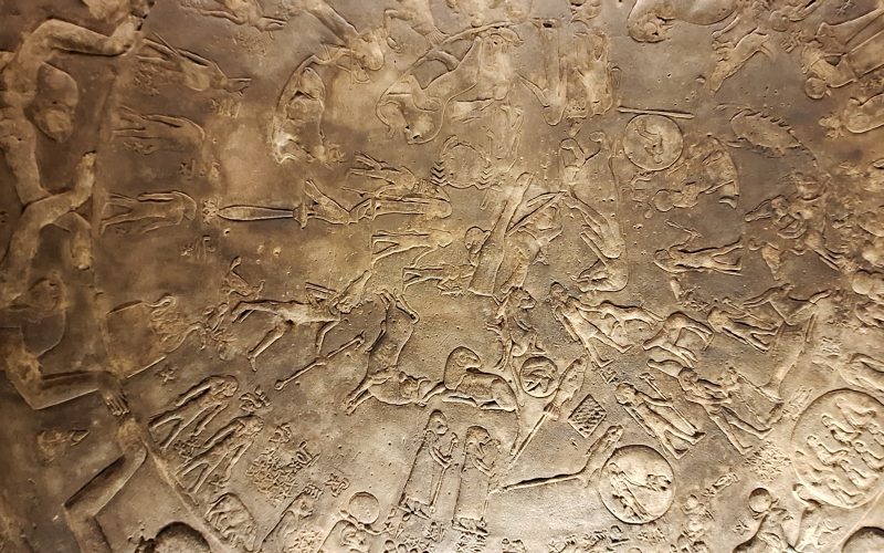 Zodiaco de Dendera en el museo del Louvre