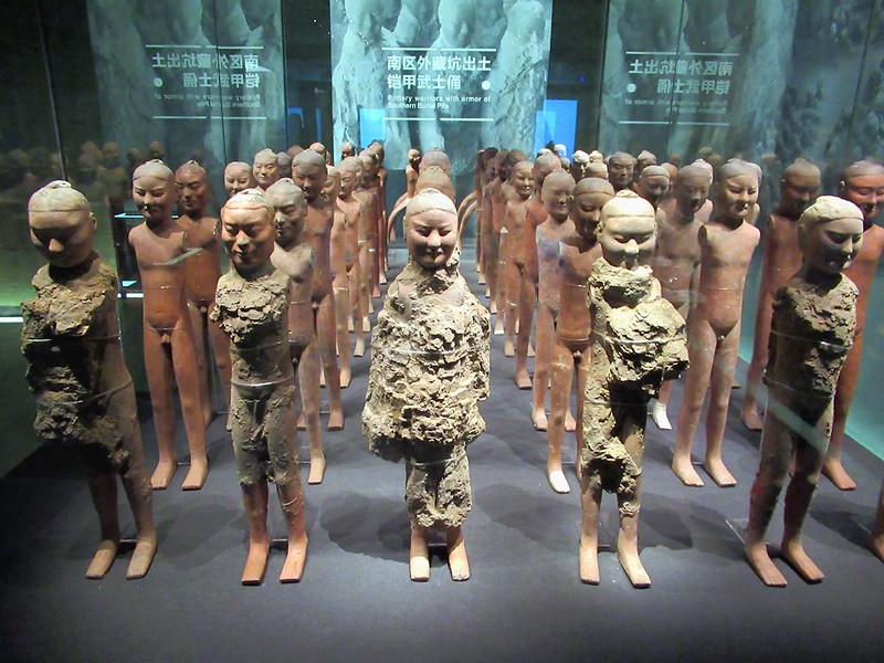 figuras de terracota de Yangling 