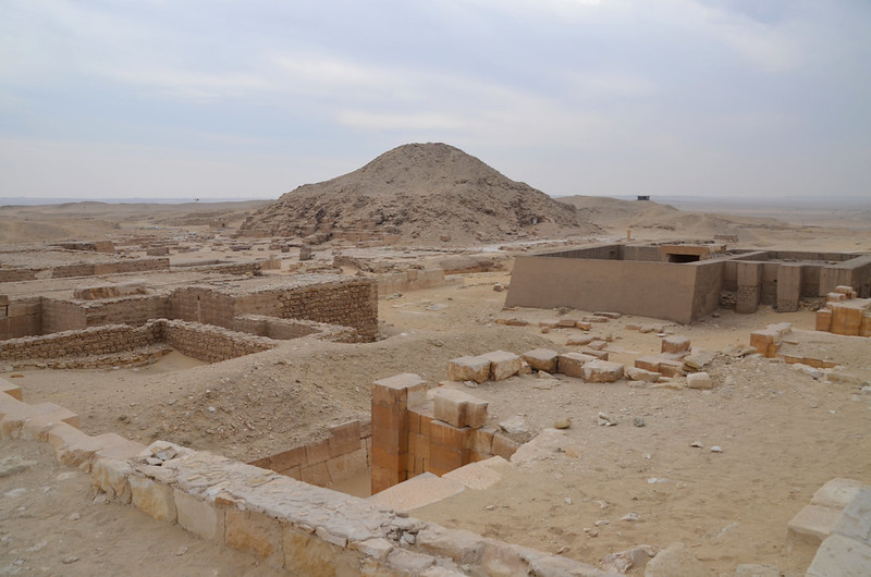 pirámide de Unis en Saqqara