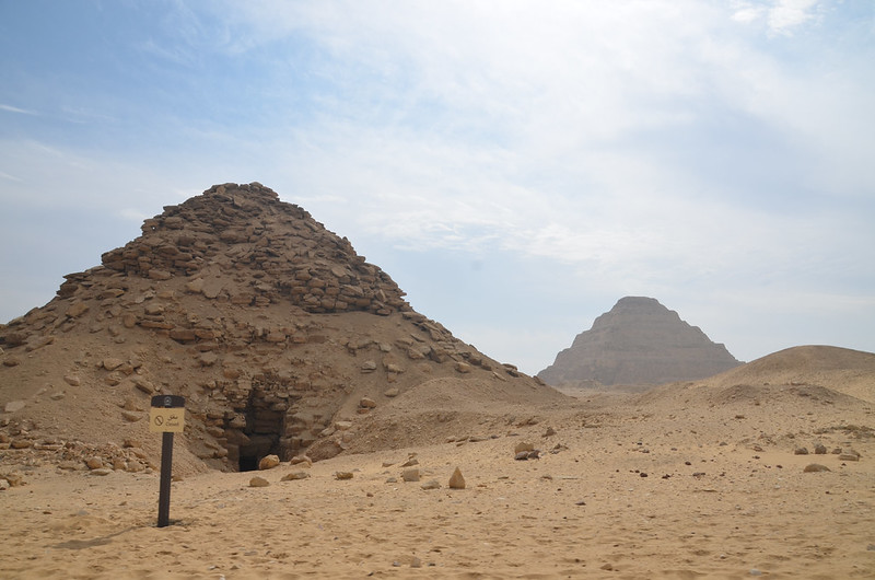pirámide de Userkaf en Saqqara