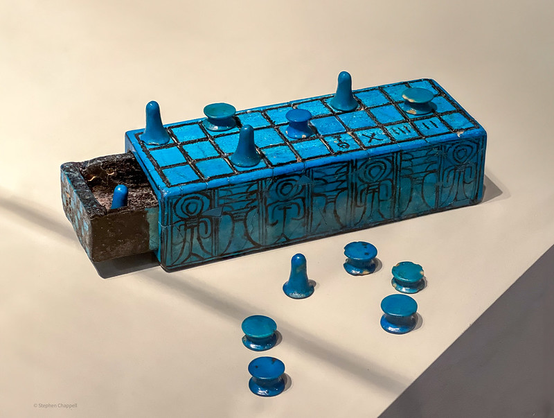 juego de mesa egipcio del Senet