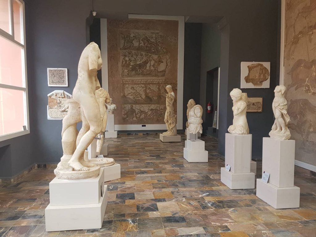 esculturas romanas en el museo arqueológico de Cherchell, Argelia romana
