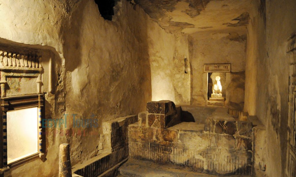 catacumbas de ibis y babuinos de Tuna el-Gebel