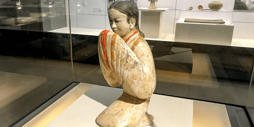 escultura de terracota conocida como Shanshan en Yangling