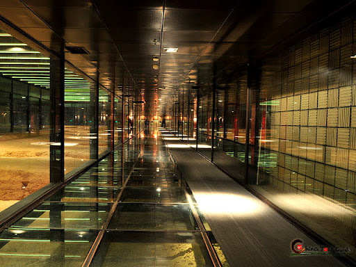 Museo subterráneo Han Yangling con las fosas del mausoleo