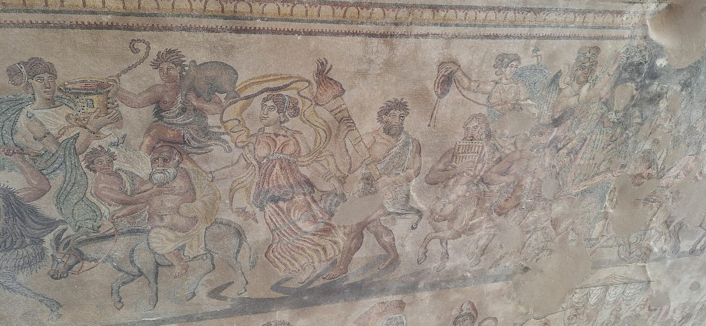 mosaico de la villa romana de Noheda, Cuenca