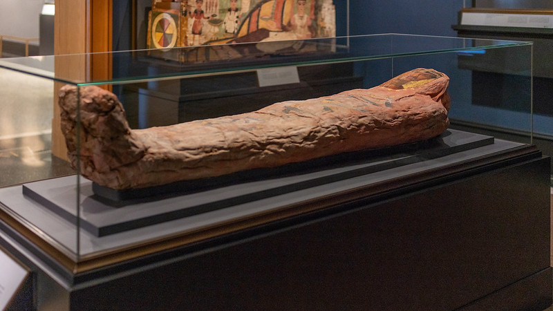 Momia de Herakleides, retratos de el Fayum