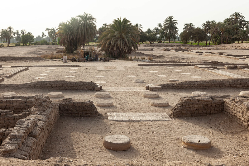Palacio del Norte en Amarna, Egipto
