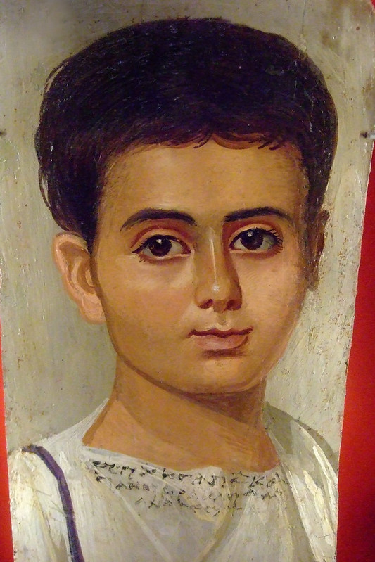 El liberto Eutyches, uno de los retratos de El Fayum