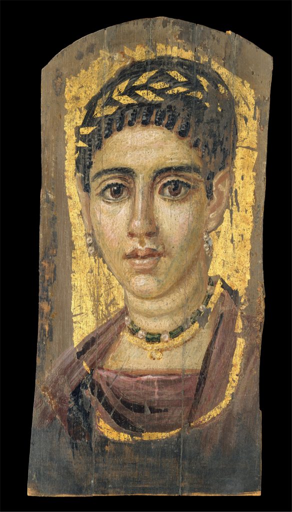Retrato de la joven de la corona dorada de El Fayum