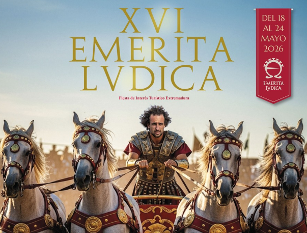 cartel del festival romano Emerita Ludica 2026