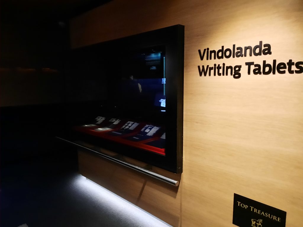 Galería de las tablillas de Vindolanda