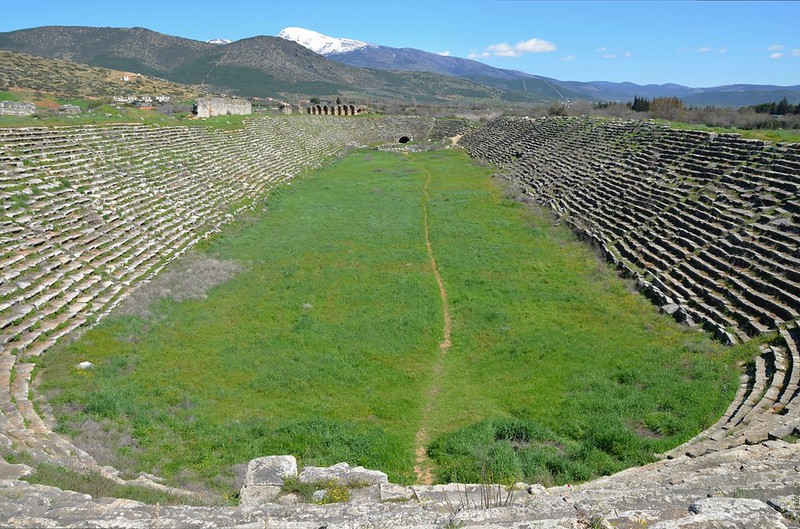 Estadio o stadium de Aphrodisias