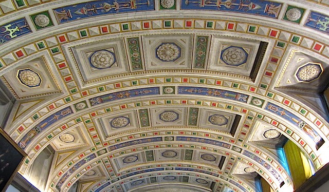 Grutescos de la sacristía del monasterio de El Escorial