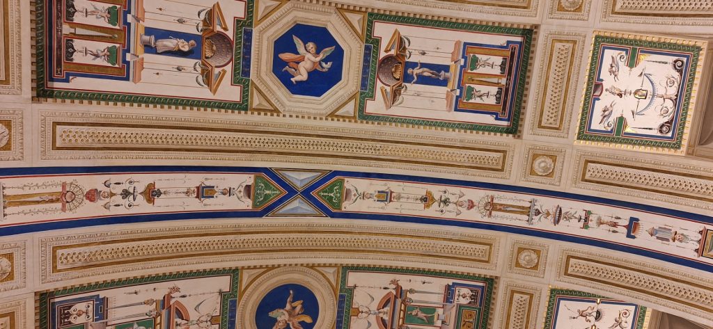 grutescos de la sala capitular del monasterio de El Escorial