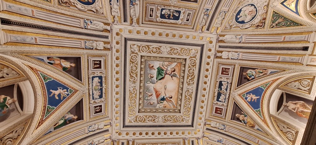 Grutescos de la sala capitular del monasterio de El Escorial