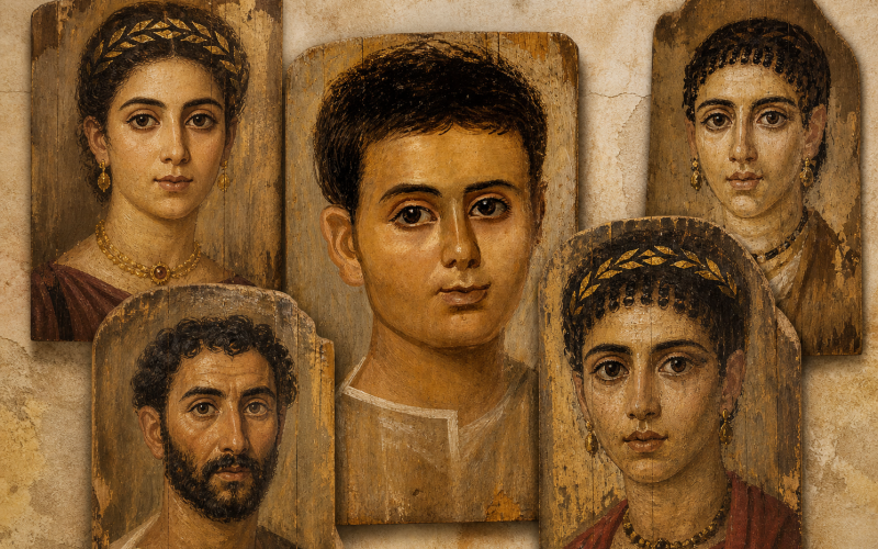 Retratos de El Fayum, los rostros del Egipto romano