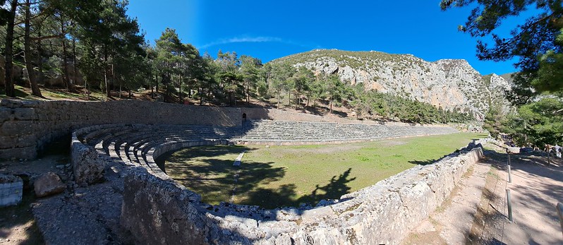 Estadio de Delfos, Grecia