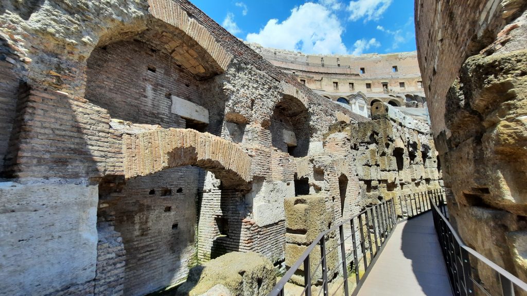 Galerías subterráneas del Coliseo