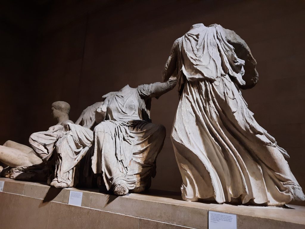 Esculturas del Partenón de Atenas en el Museo Británico