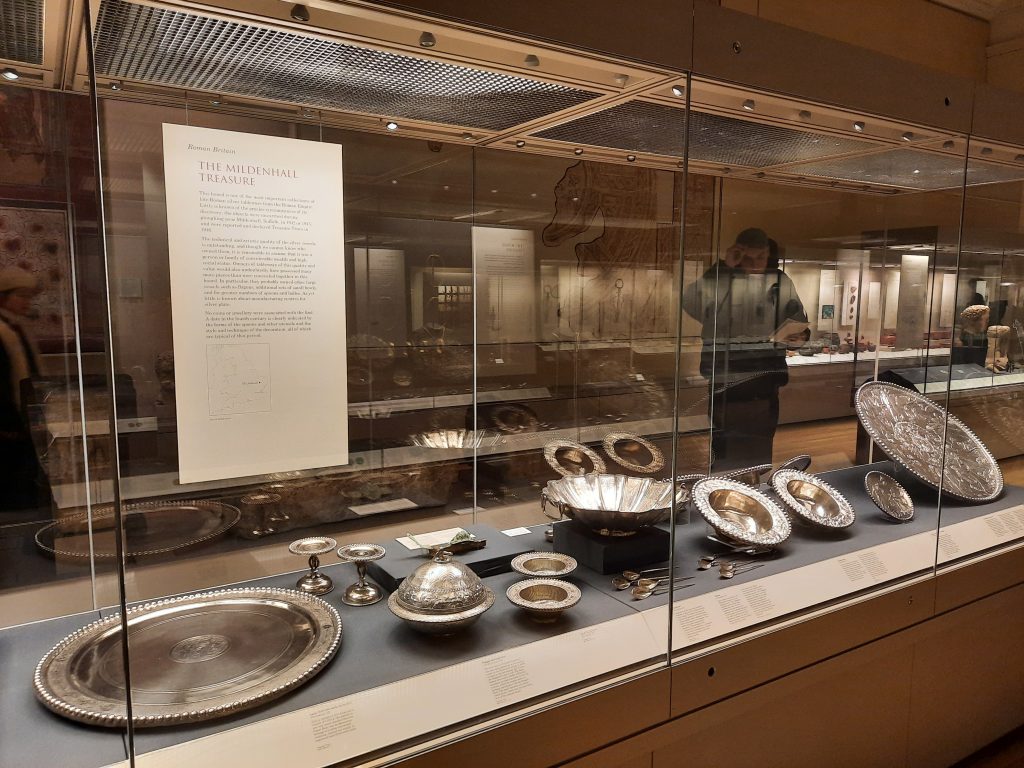 Tesoro de Mildenhall en el Museo Británico
