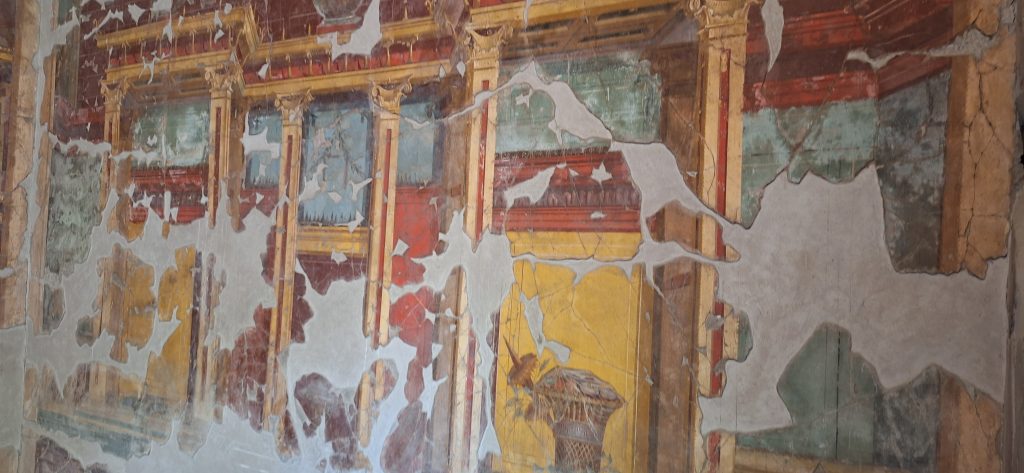 frescos de Oplontis El imperio romano en Oplontis